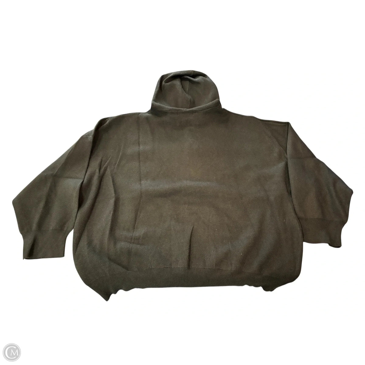 Sweatshirt Hoodie By Philosophy In Black, Size: 3x