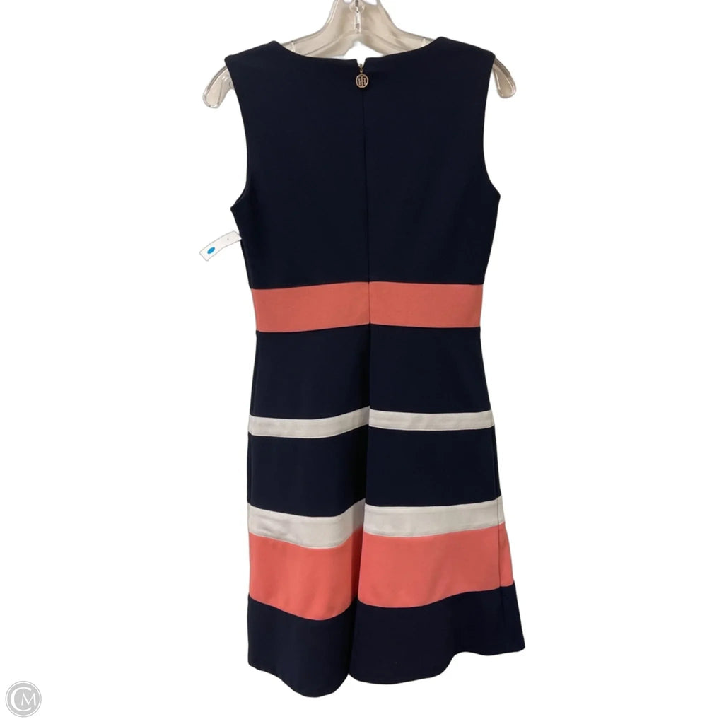 Dress Casual Short By Tommy Hilfiger In Blue & Pink, Size: S