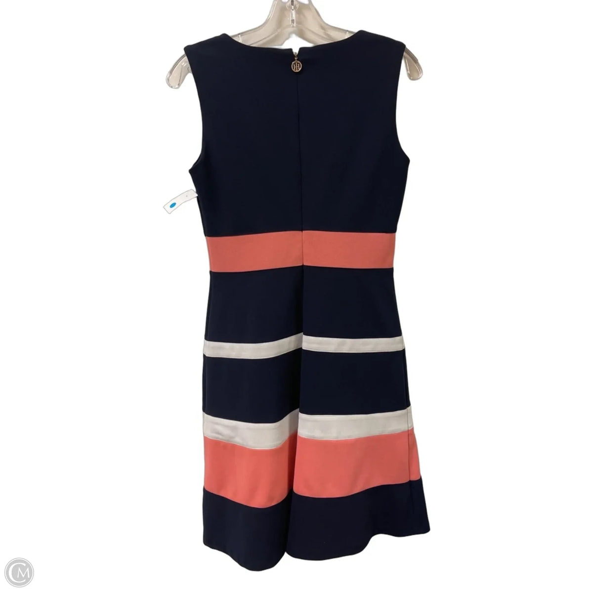 Dress Casual Short By Tommy Hilfiger In Blue & Pink, Size: S