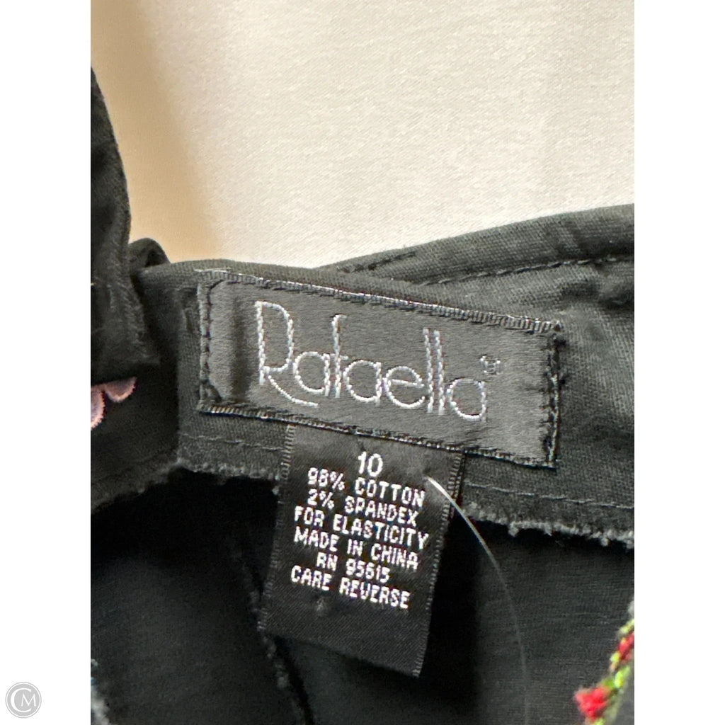 Dress Casual Midi By Rafaella In Black, Size: M