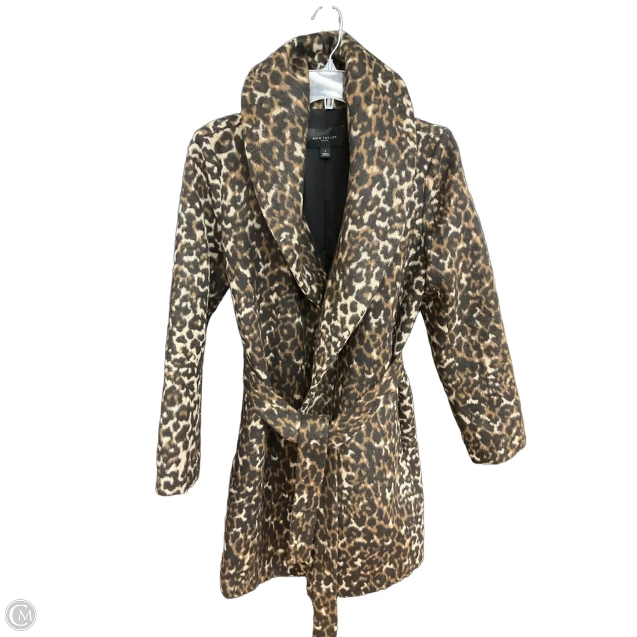 Coat Other By Ann Taylor In Animal Print, Size: S