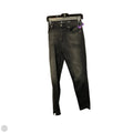 Jeans Skinny By 7 For All Mankind In Black Denim, Size: 12