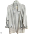 Sweater Cardigan By Thread And Supply In Grey, Size: 2x
