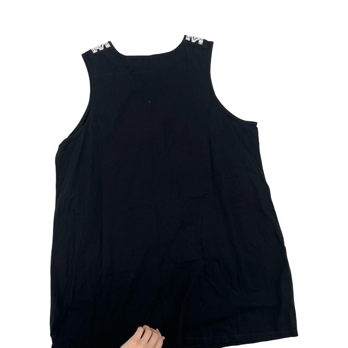 Dress Casual Short By Lands End In Black & White, Size:3X