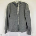 Sweatshirt Hoodie By Evereve In Grey, Size: Xs