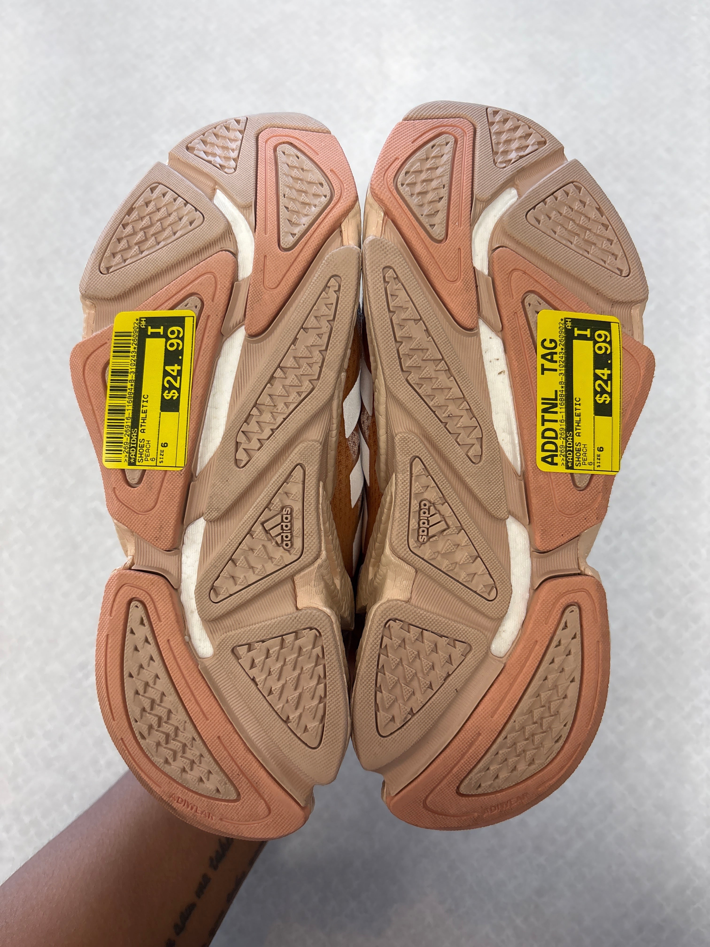 Shoes Athletic By Adidas In Peach, Size:6