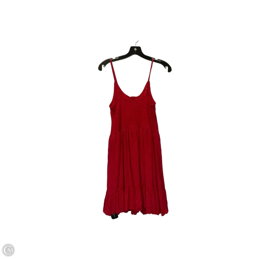 Dress Casual Short By Japna In Red, Size: M