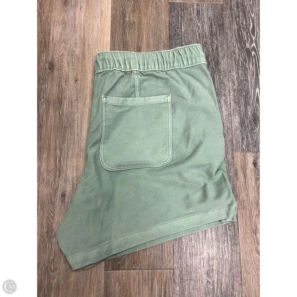 Shorts By Lane Bryant In Green, Size: 16