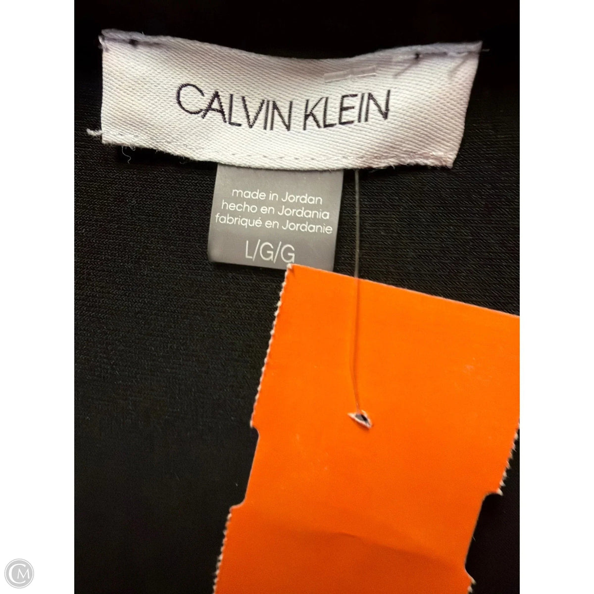 Cardigan By Calvin Klein In Black, Size: L