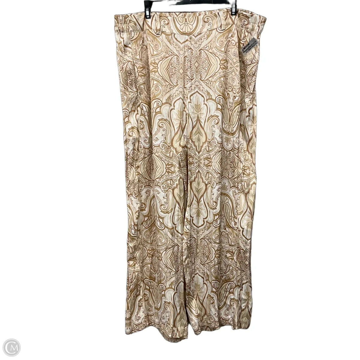 Pants Linen By Lane Bryant In Cream, Size: Xl