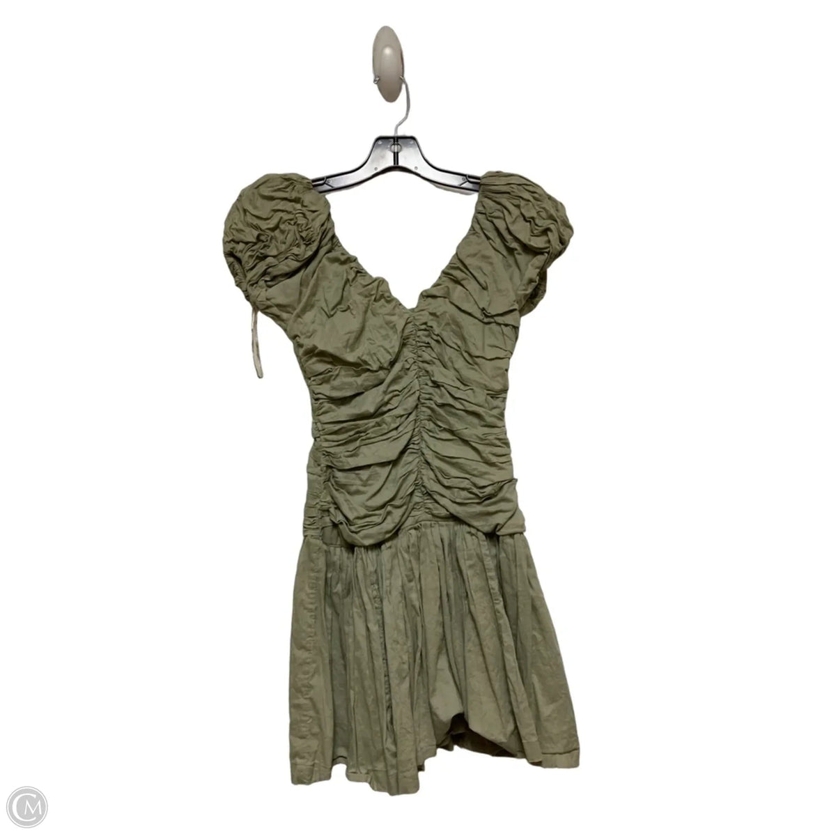 Dress Casual Short By Abercrombie And Fitch In Green, Size: Xs