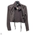 Top Long Sleeve By Le Lis In Grey, Size: S