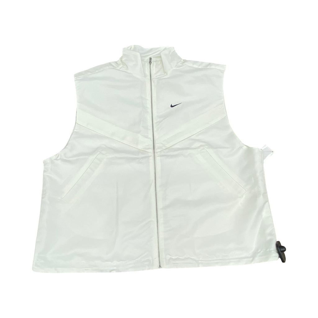 Vest Other By Nike In White, Size:M