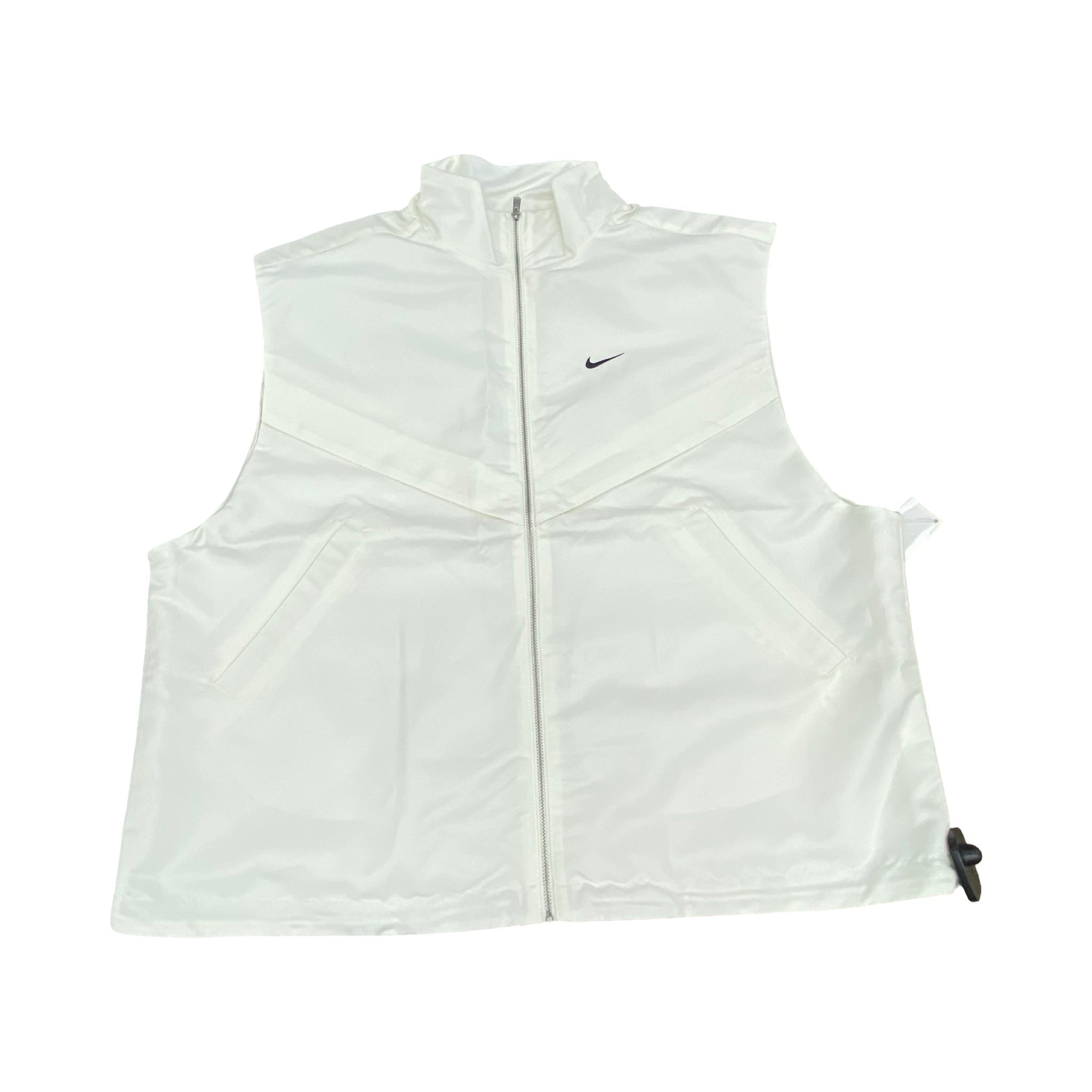 Vest Other By Nike In White, Size:M