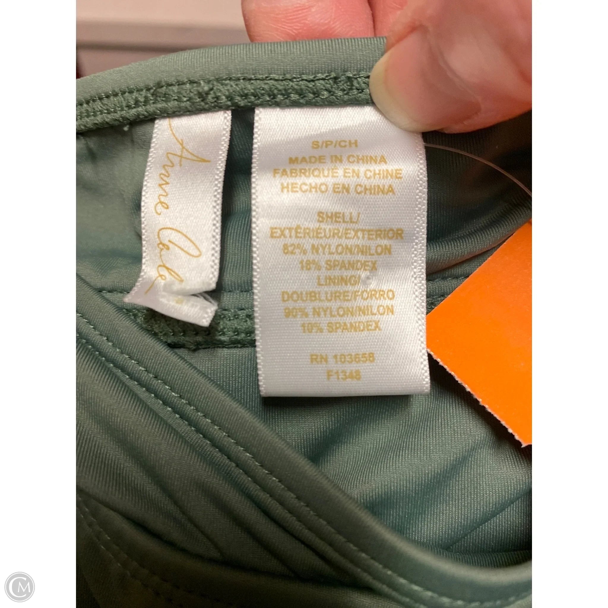 Swimsuit Bottom By Anne Cole In Green, Size: S