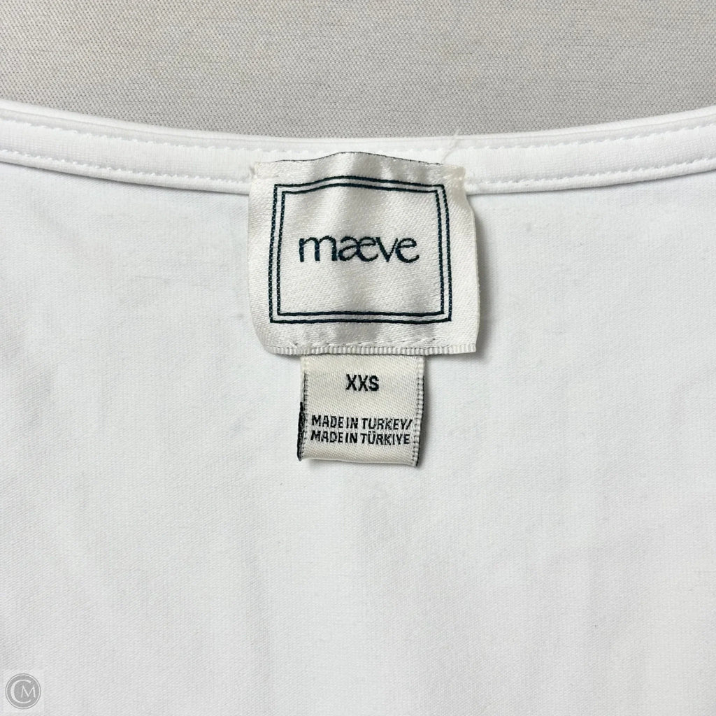 Tank Top By Maeve In White, Size: Xs