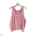 Athletic Tank Top By Athleta In Maroon, Size: 3x