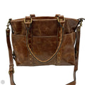 Handbag Leather By Patricia Nash, Size: Large