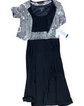 Dress Party Midi By Perceptions In Black, Size:S