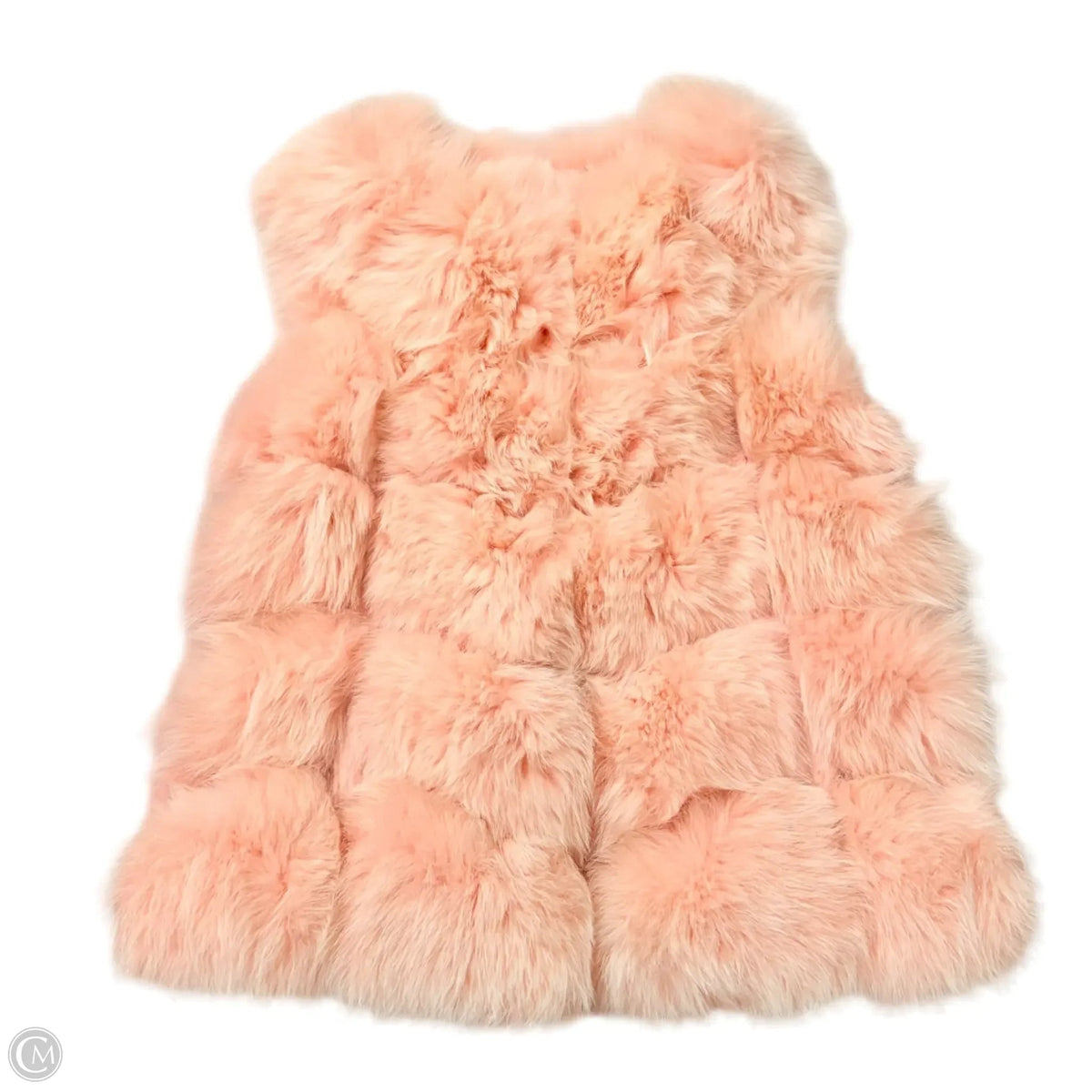 Vest Fur By Winter Fur In Pink, Size: M