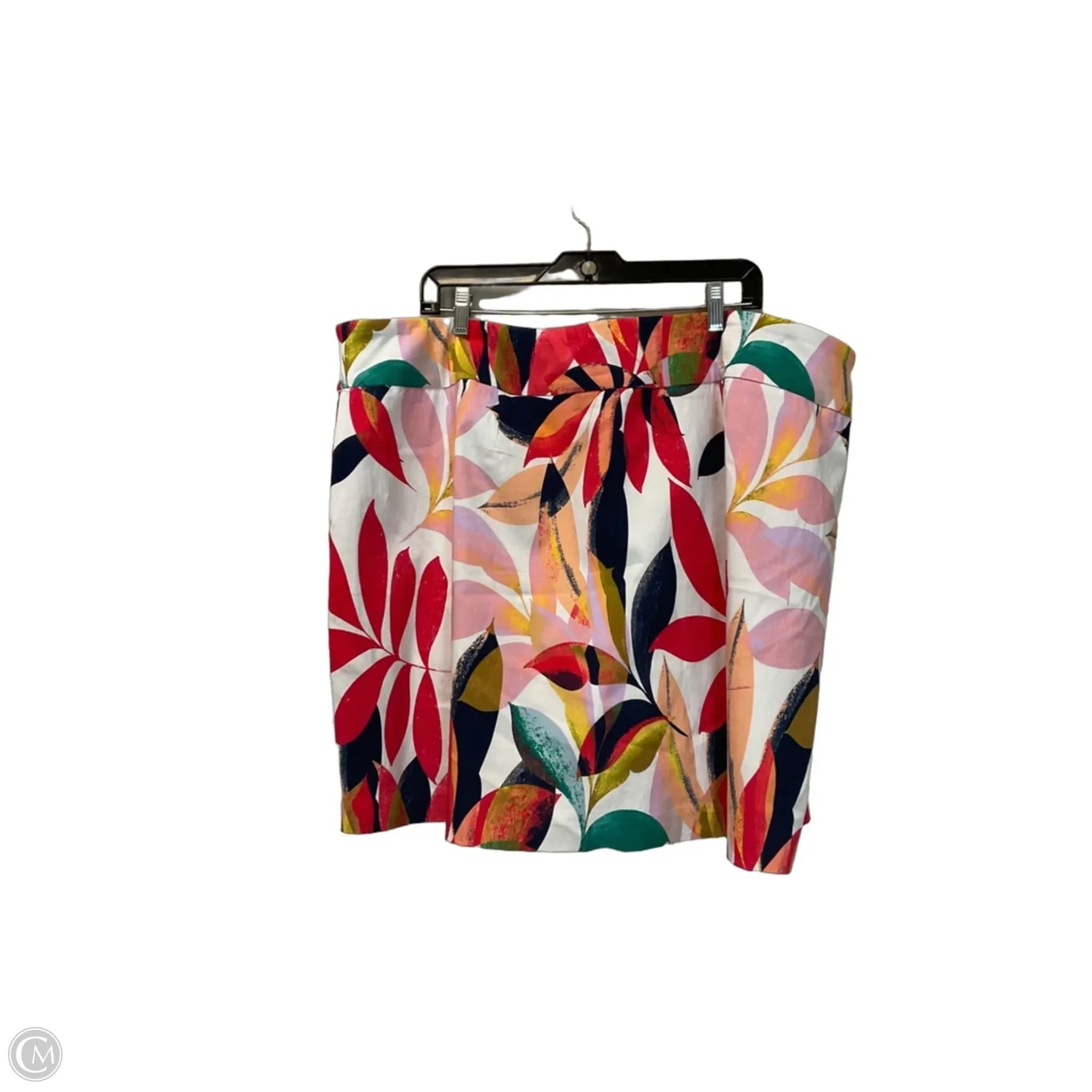 Skort By Zac And Rachel In Red & White, Size: 24