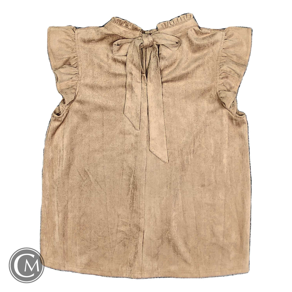 Top Ss By Voy In Tan, Size: S