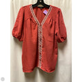 Top 3/4 Sleeve By Adrienne Vittadini In Pink, Size: M