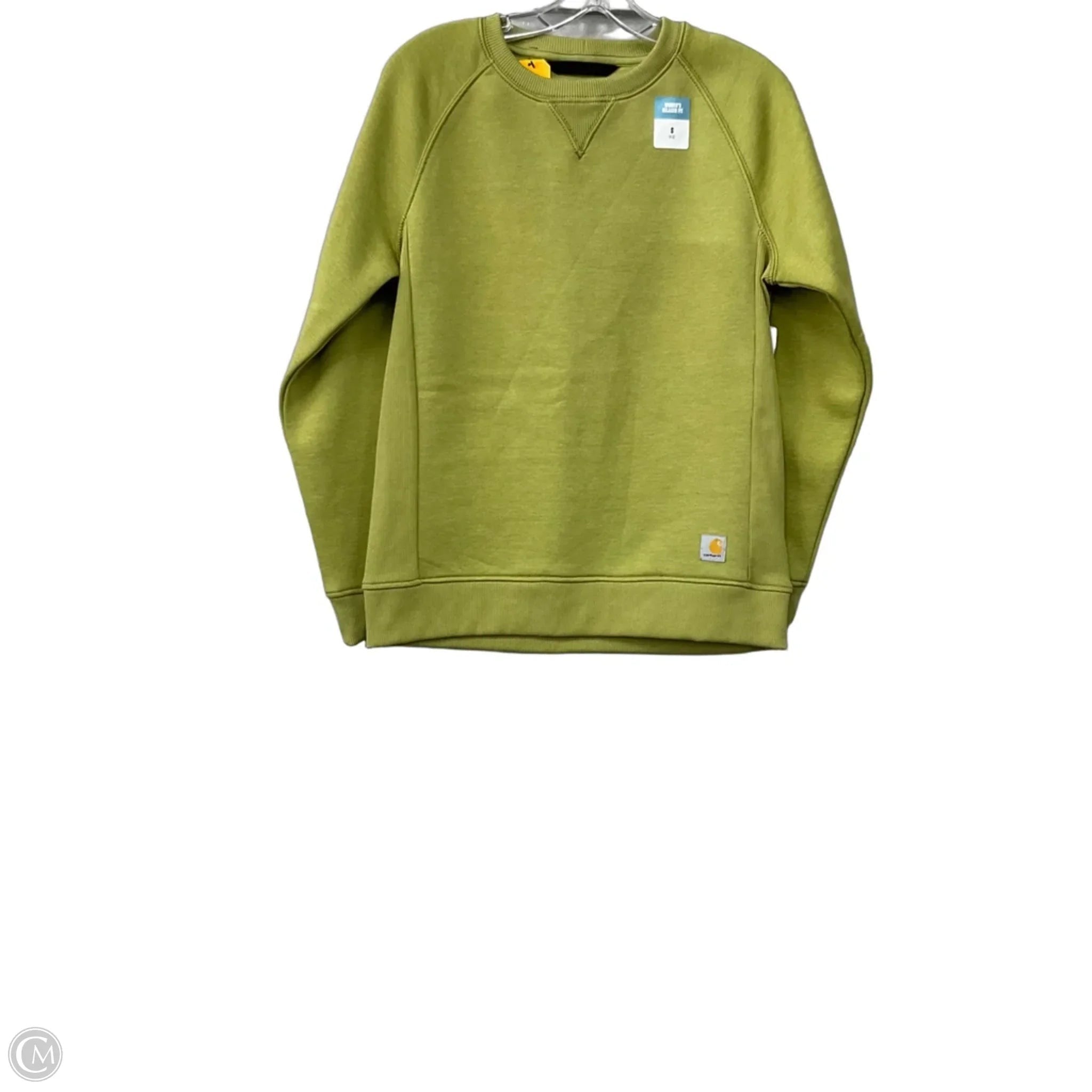 Sweatshirt Crewneck By Carhartt In Green, Size: S