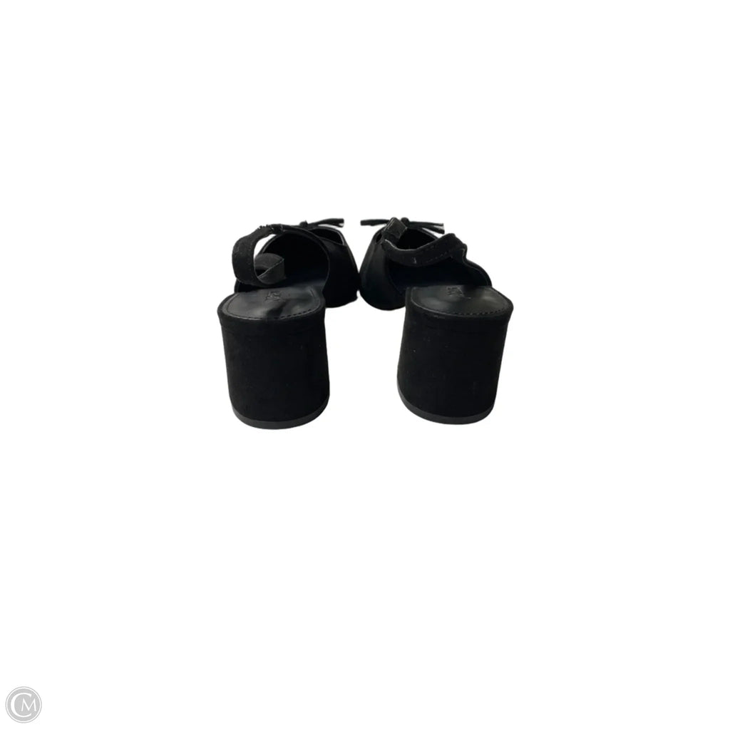 Shoes Heels Block By J. Crew In Black, Size: 8