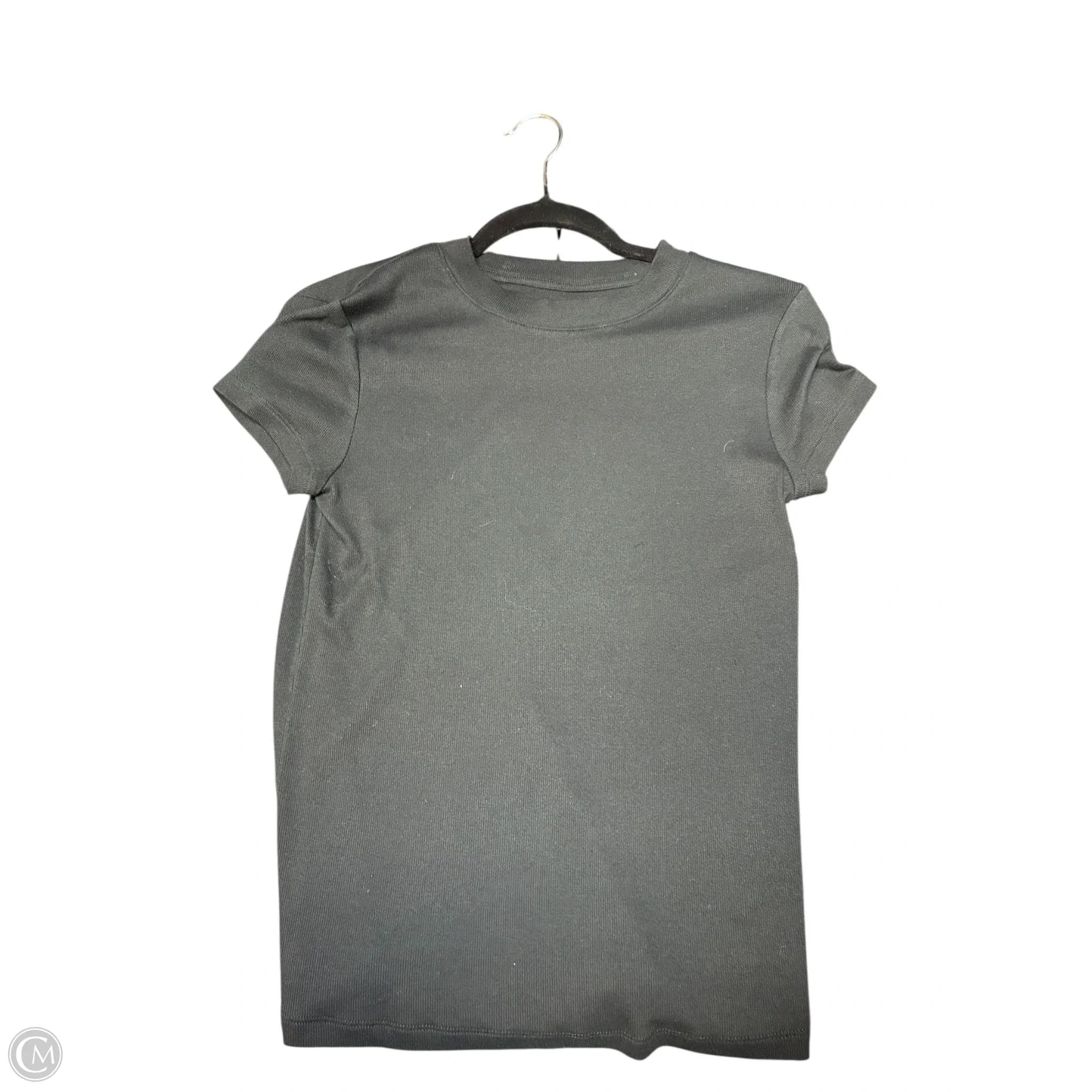 Top Short Sleeve Basic By A New Day In Black, Size: M