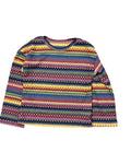 Top Ls By Clothes Mentor In Red & Yellow, Size:M