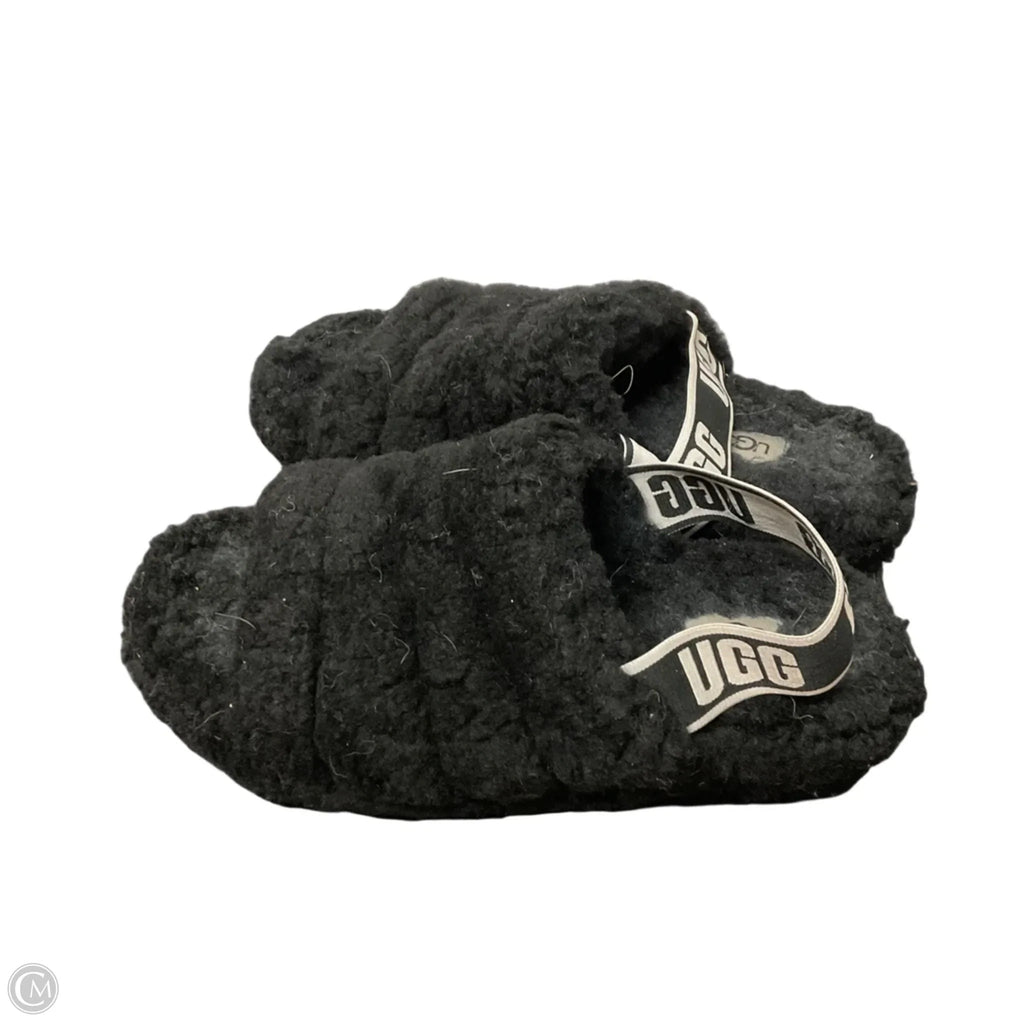 Sandals Designer By Ugg In Black, Size: 8