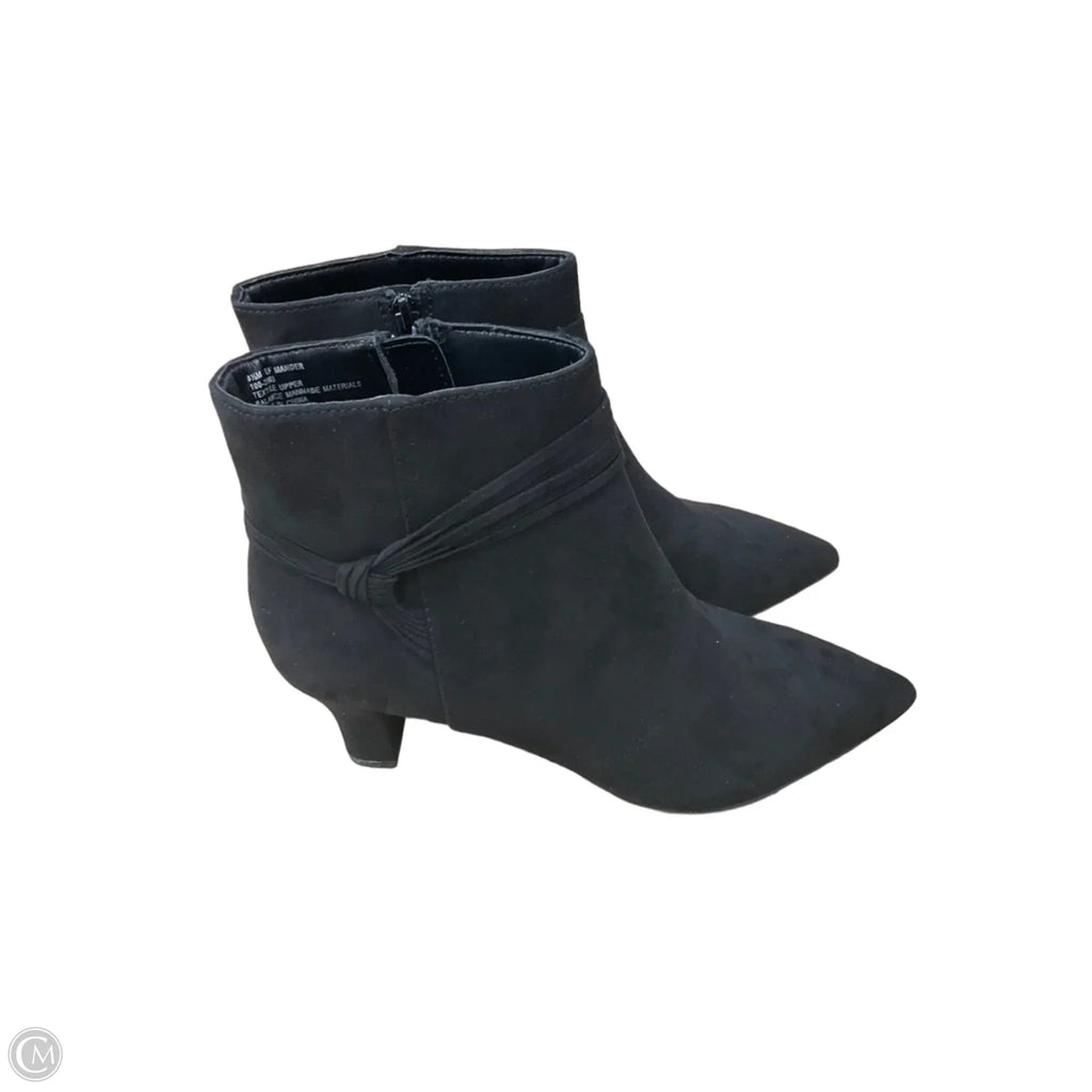 Boots Ankle Heels By East 5th In Black, Size: 8.5