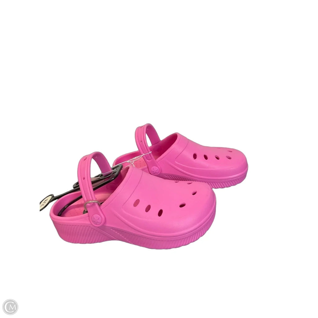 Shoes Flats By Clothes Mentor In Pink, Size: 7