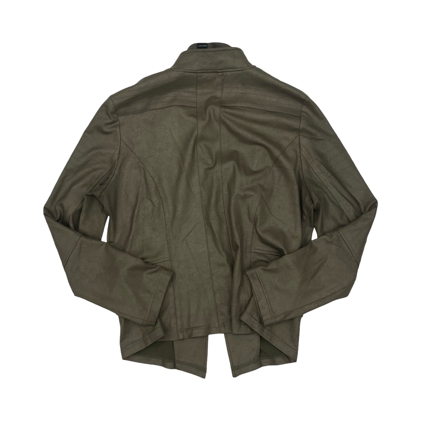 Jacket Moto By Clara Sun Woo In Green, Size:M