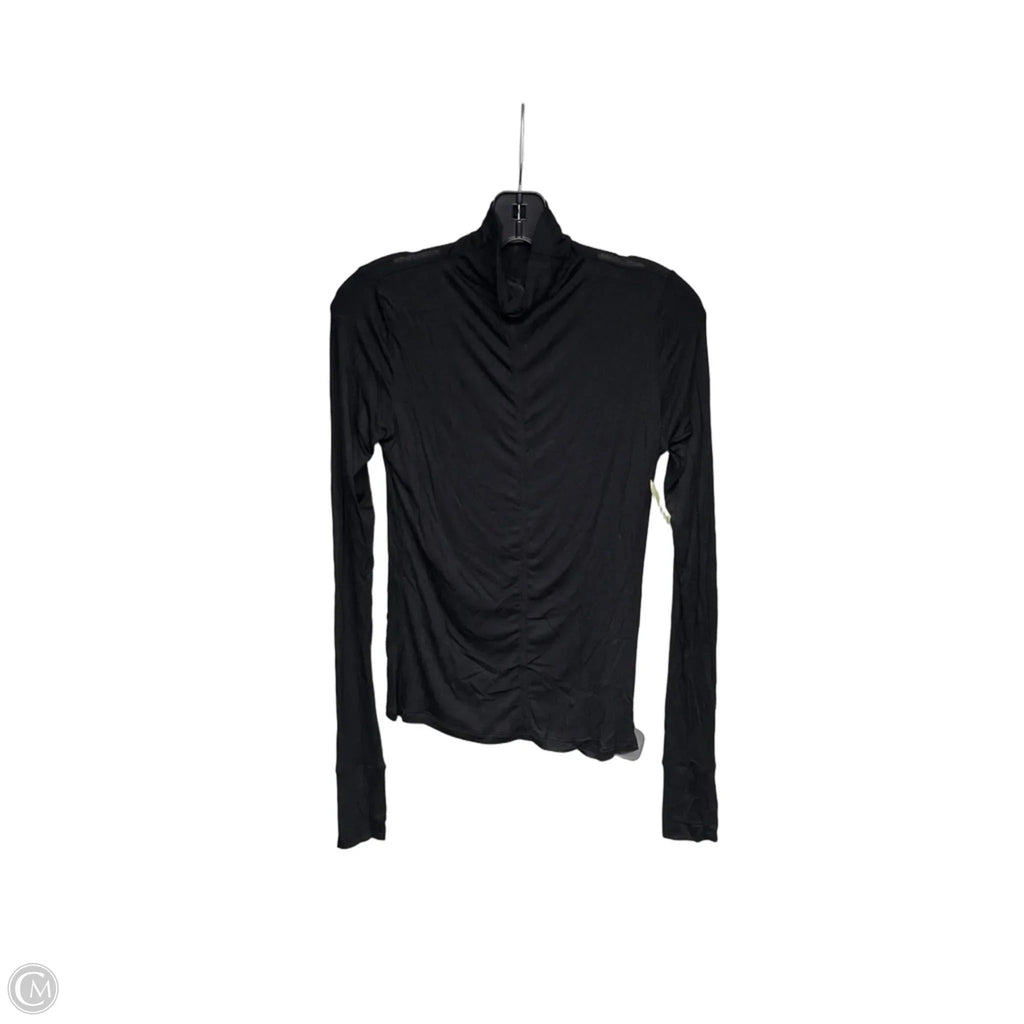 Top Long Sleeve By Clothes Mentor In Black, Size: M