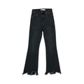 Jeans Flared By Hidden In Black Denim, Size:0