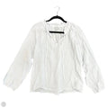 Top Long Sleeve By J. Crew In White, Size: S
