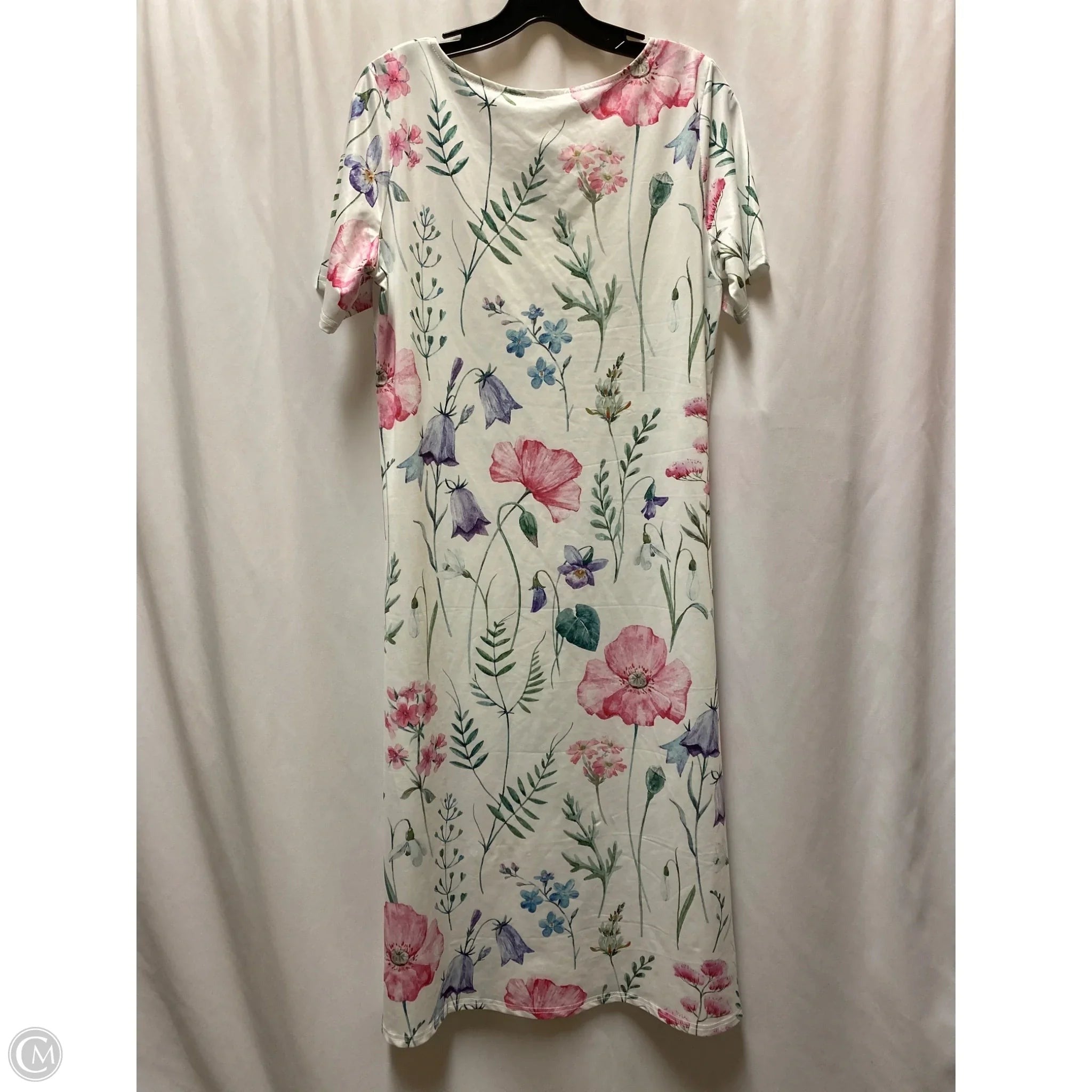 Dress Casual Maxi By Clothes Mentor In White, Size: L