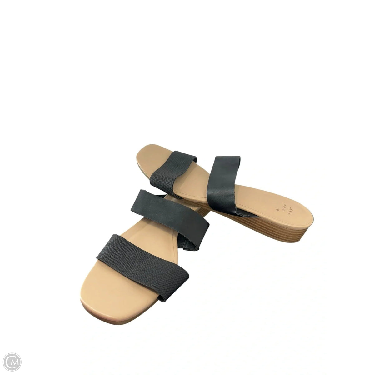 Sandals Heels Block By A New Day In Black, Size: 9
