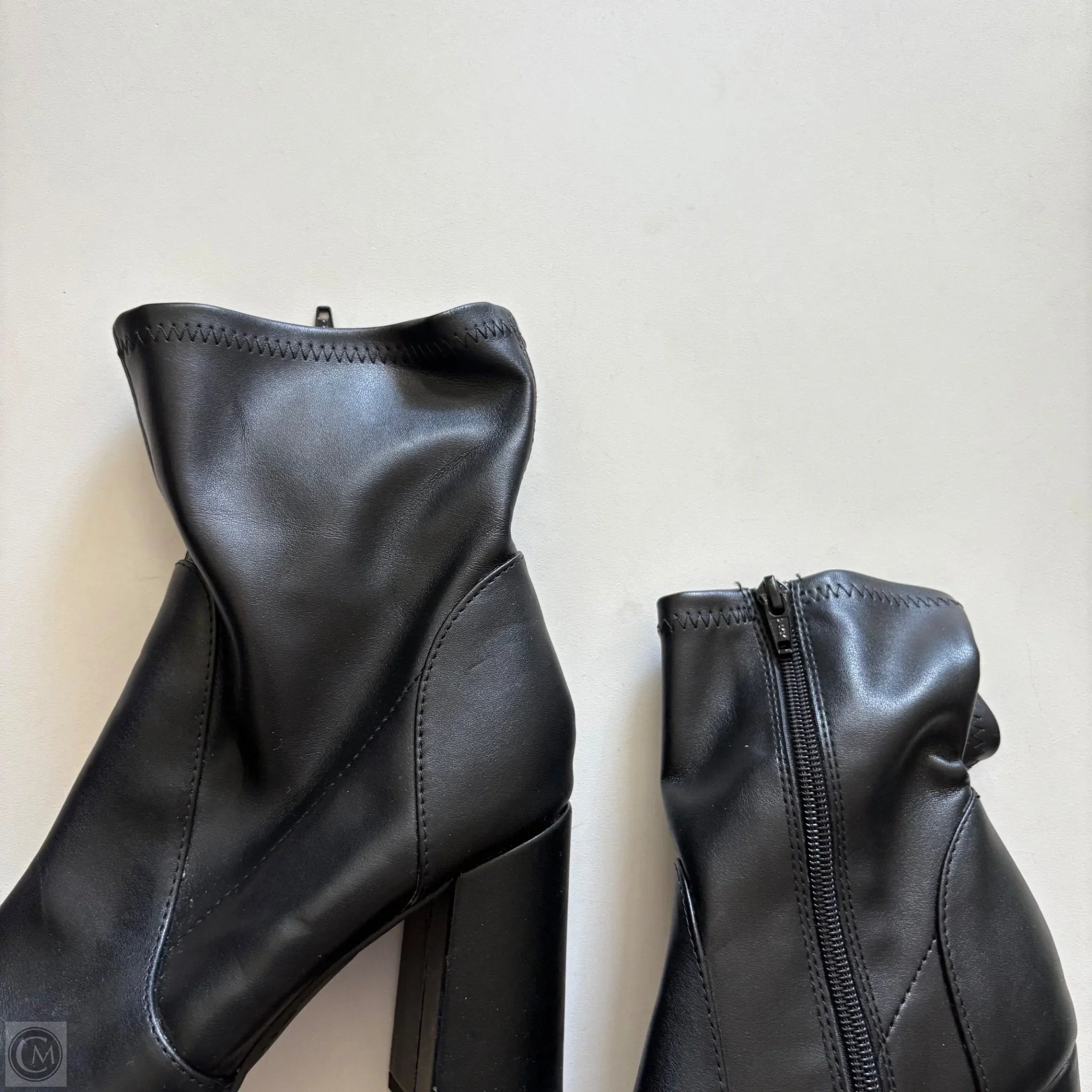 Boots Ankle Heels By A New Day In Black, Size: 9.5