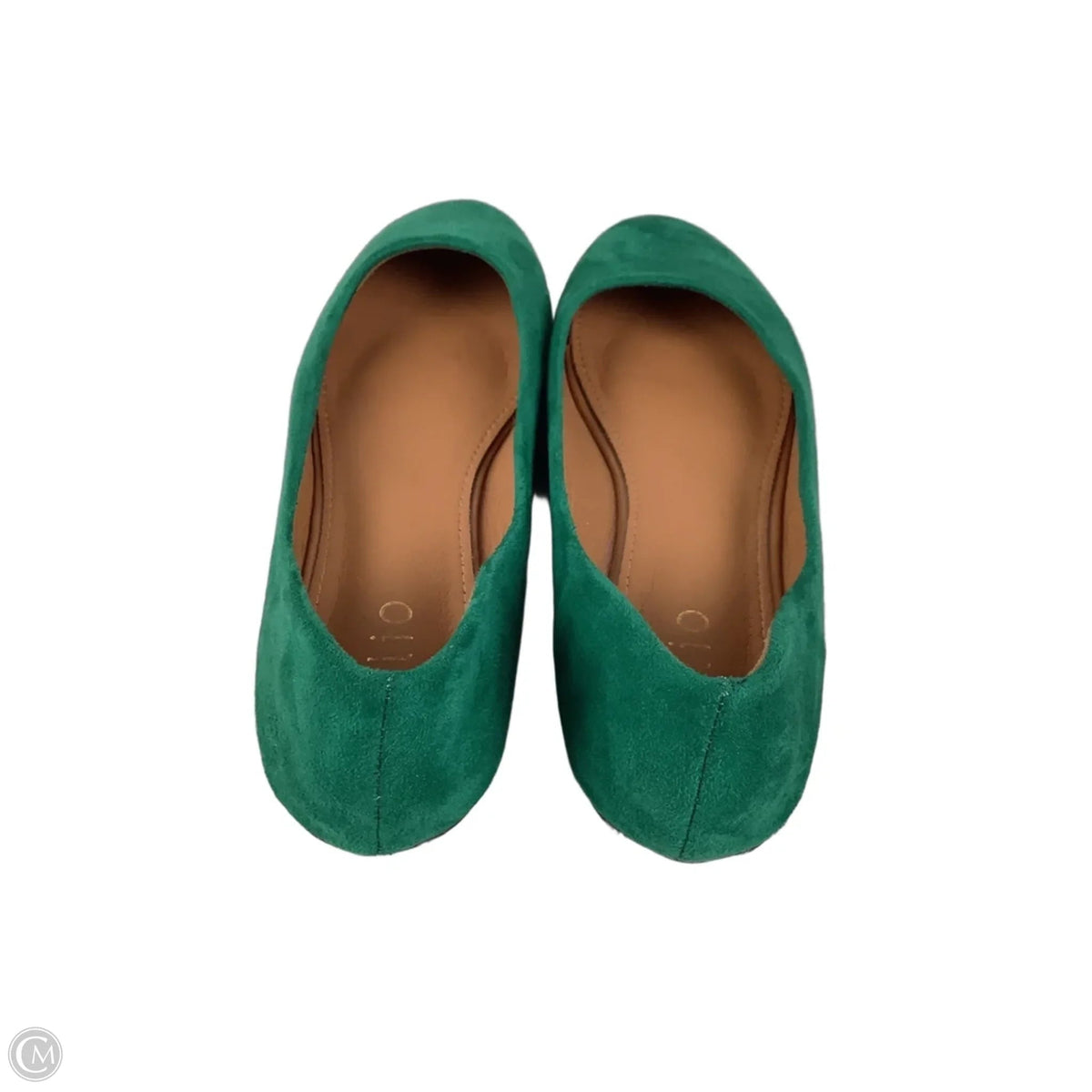 Shoes Flats By Cmc In Green, Size: 8