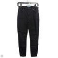 Jeans Skinny By 7 For All Mankind In Black Denim, Size: 4