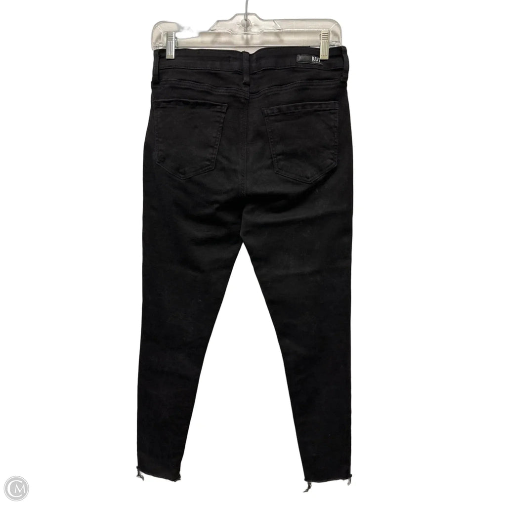 Jeans Skinny By Kut In Black, Size: 6