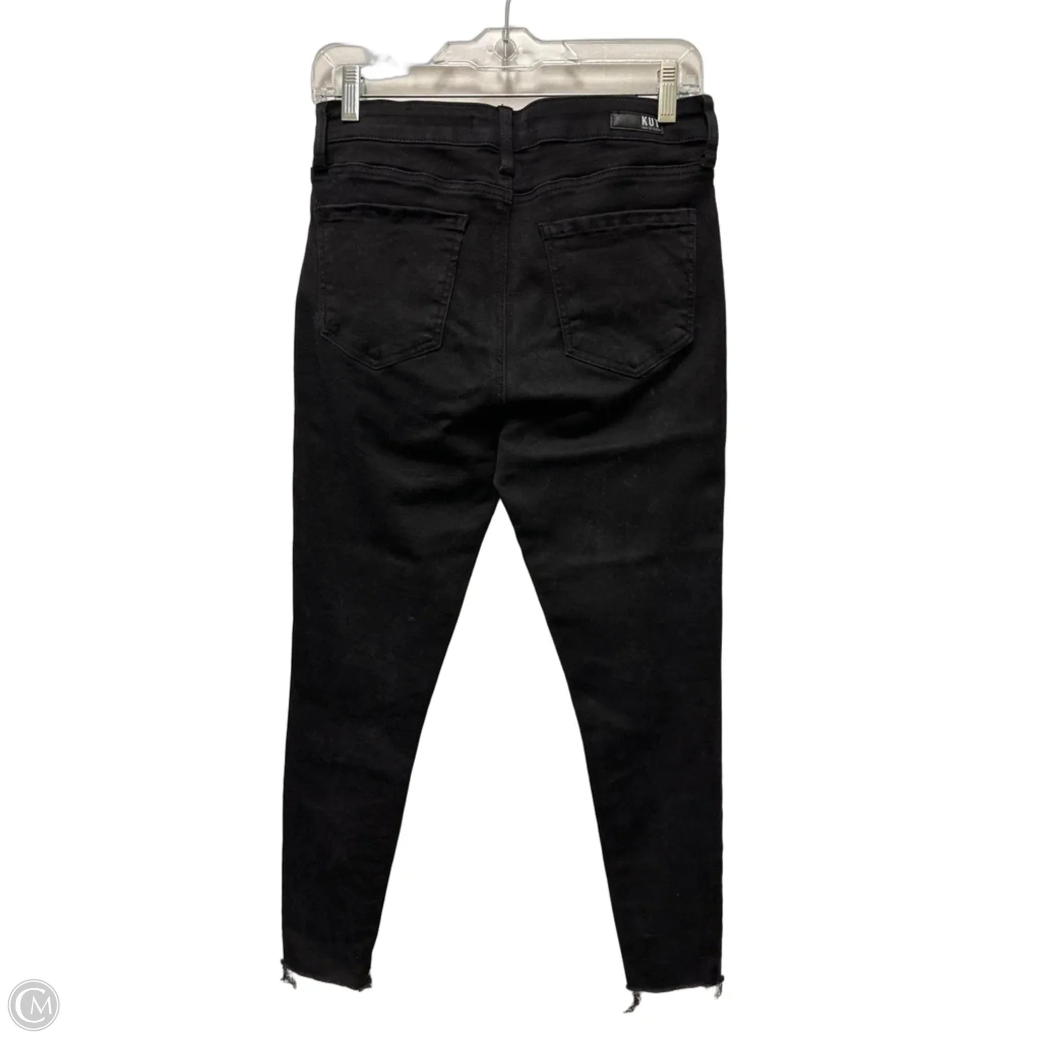Jeans Skinny By Kut In Black, Size: 6