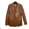 Blazer By Saks Fifth Avenue In Tan, Size: S