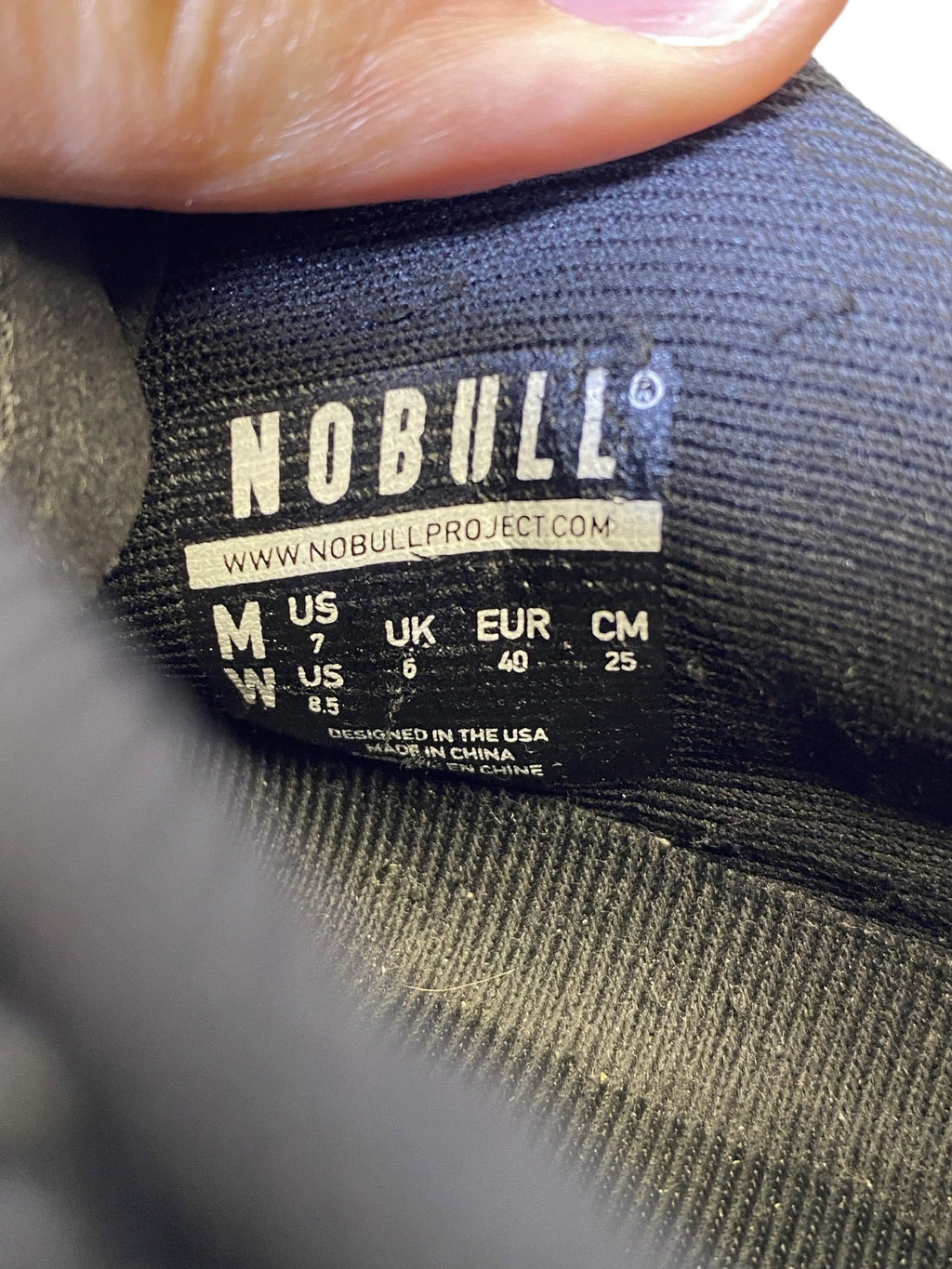Shoes Athletic By Nobull In Black, Size: 8.5