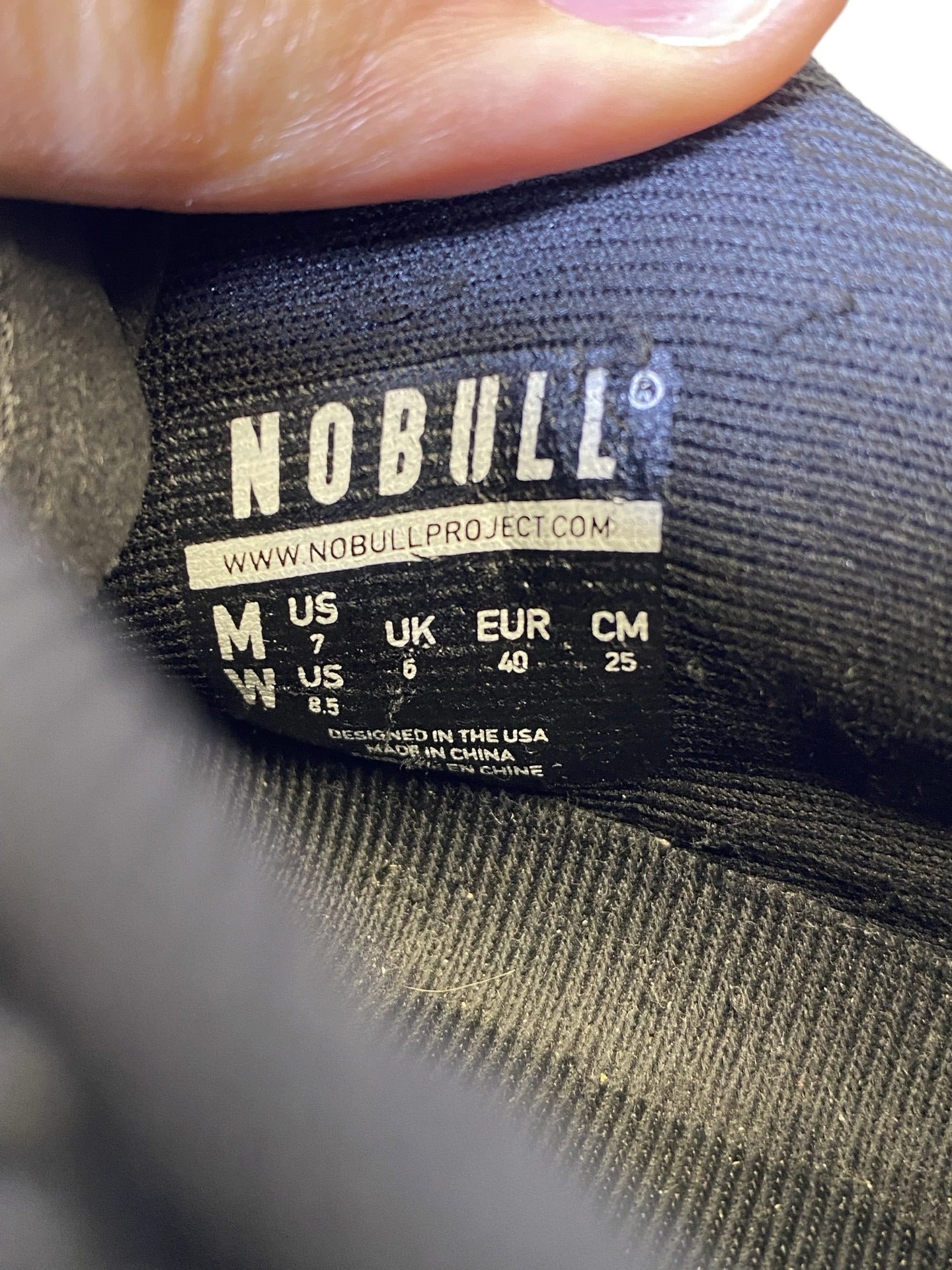 Shoes Athletic By Nobull In Black, Size: 8.5