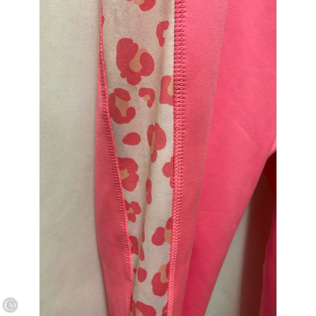 Athletic Leggings By Crown And Ivy In Pink, Size: L