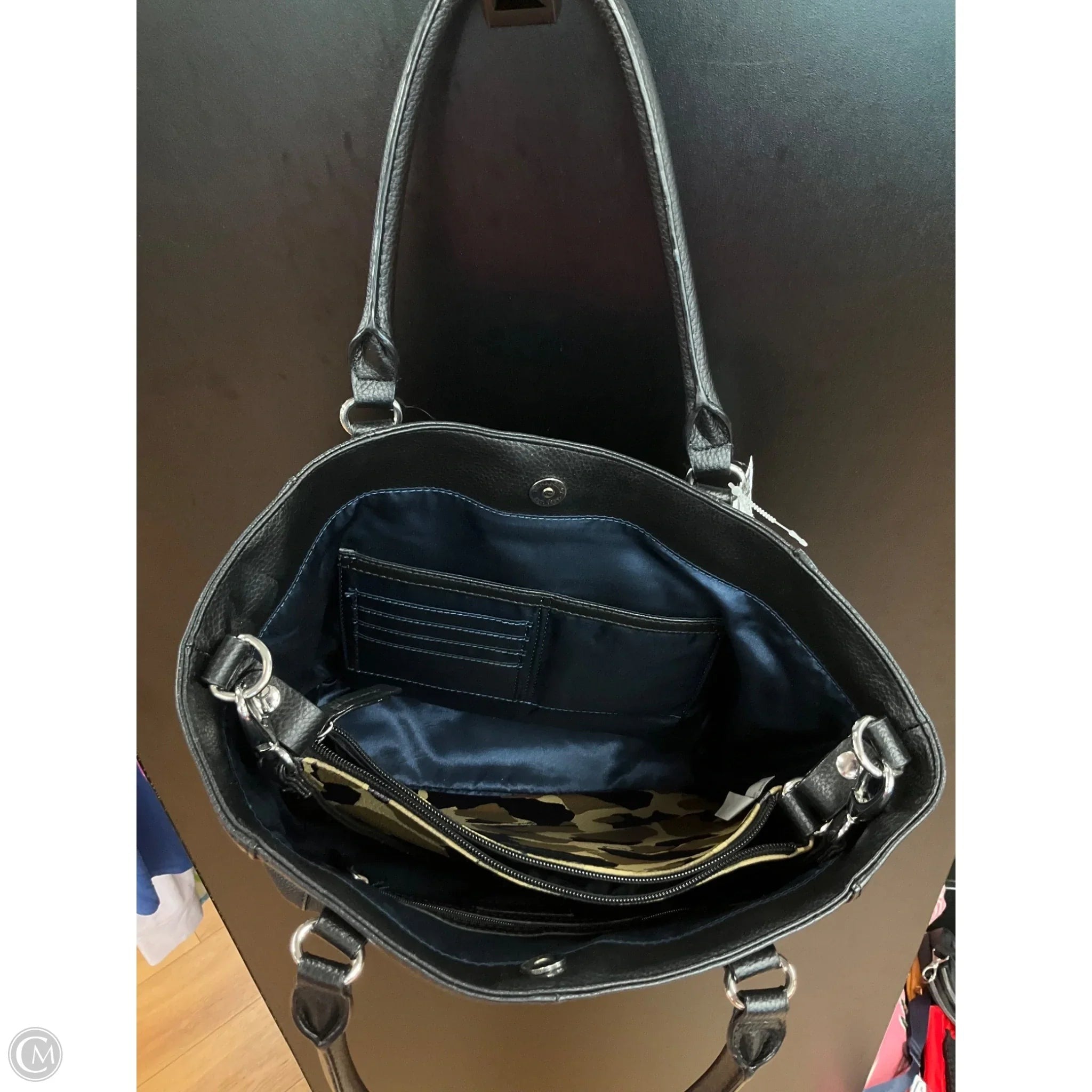 Handbag Leather By Tignanello Purses, Size: Large